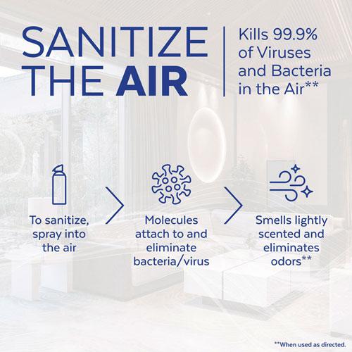 Air Sanitizer Spray, Light Breeze Scent, 10 oz Aerosol Can, 6/Carton. Picture 5