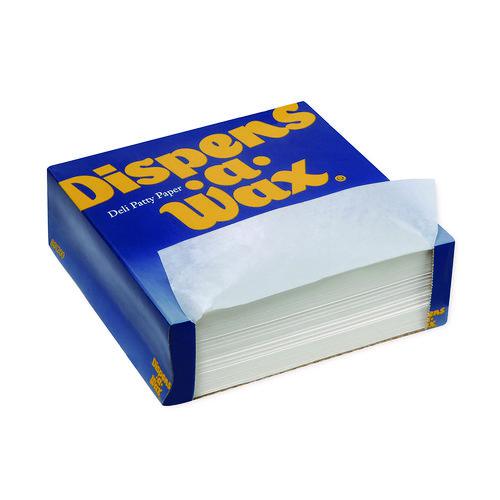 Dispens-A-Wax Waxed Deli Patty Paper, 4.75 x 5, White, 1,000/Box. Picture 3