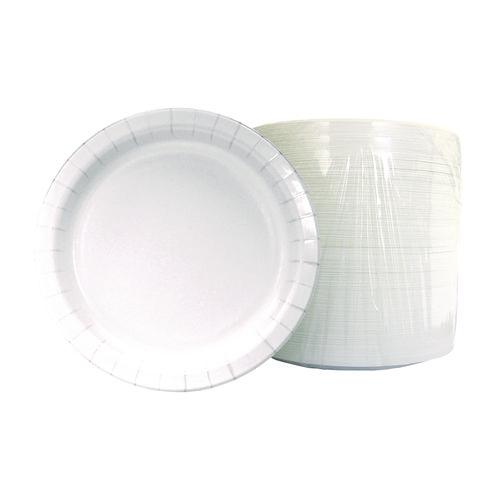 Paper Dinnerware, Plate, 6", White, 1,000/Carton. Picture 3