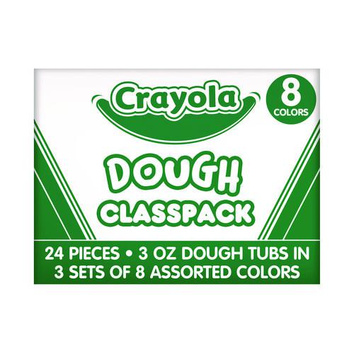Dough Classpack, 3 oz, 8 Assorted Colors, 24/Pack. Picture 2