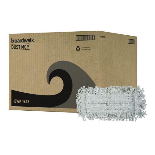 Disposable Dust Mop Head, Cotton, 18w x 5d. Picture 8