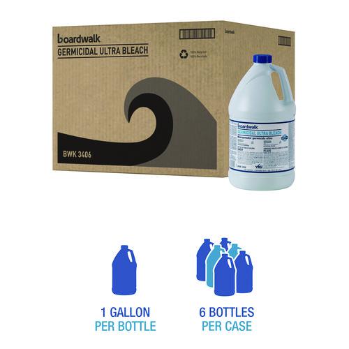 Ultra Germicidal Bleach, 1 gal Bottle, 6/Carton. Picture 4
