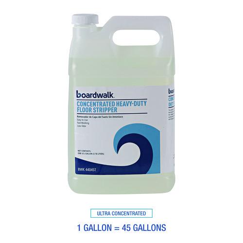 Concentrated Heavy-Duty Floor Stripper, 1 gal Bottle, 4/Carton. Picture 3