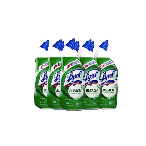 Disinfectant Toilet Bowl Cleaner with Bleach, 24 oz, 9/Carton. Picture 1