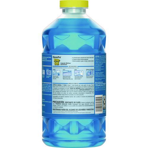 CloroxPro Multi-Surface Cleaner Concentrated, Sparkling Wave Scent, 80 oz Bottle. Picture 2