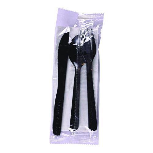 100% Recycled Content Cutlery Kit - 6", 250/Carton. Picture 2