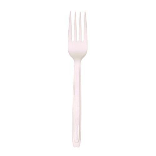Cutlery for Cutlerease Dispensing System, Fork, 6", White, 960/Carton. Picture 1