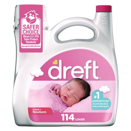 Ultra Laundry Detergent, Baby Powder Scent, 150 oz Bottle, 4/Carton. Picture 2