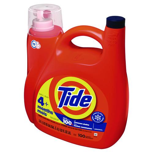 Liquid Laundry Detergent, Original Scent, 132 oz Pour Bottle, 4/Carton. Picture 3