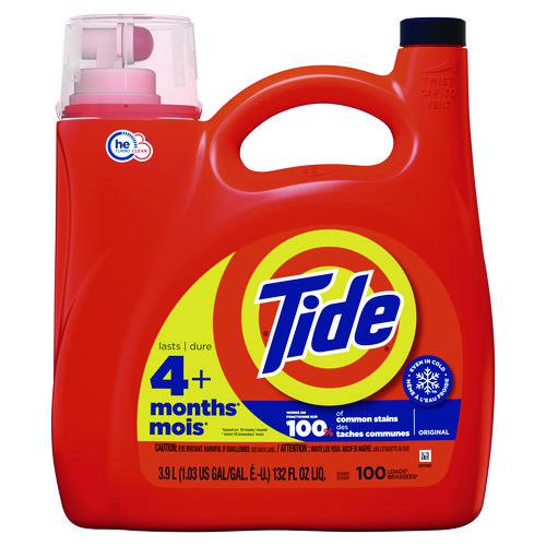 Liquid Laundry Detergent, Original Scent, 132 oz Pour Bottle, 4/Carton. Picture 1