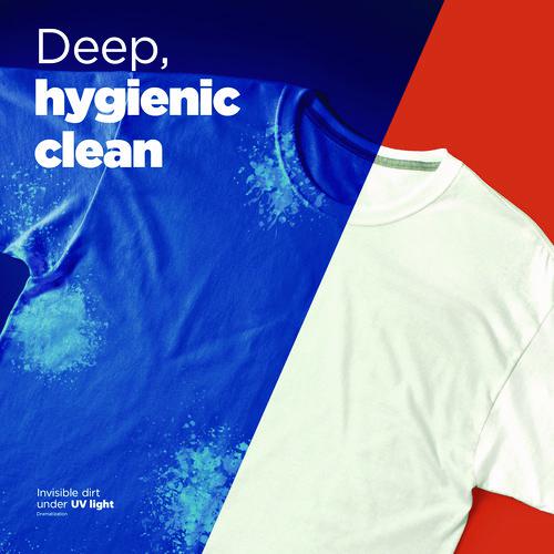 Hygienic Clean Heavy 10x Duty Liquid Laundry Detergent, Original Scent, 132 oz Pour Bottle, 4/Carton. Picture 2