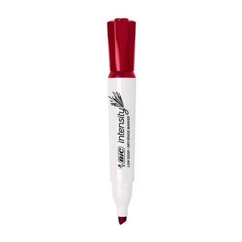 Intensity Low Odor Chisel Tip Dry Erase Marker, Broad Chisel Tip, Assorted Colors, Dozen. Picture 3