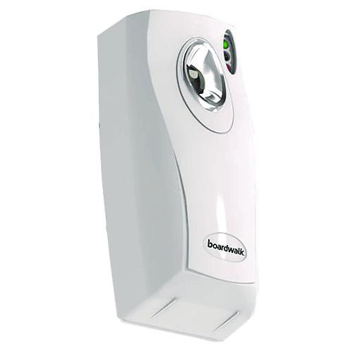Classic Metered Air Freshener Dispenser, 4" x 3" x 9.5", White. Picture 4