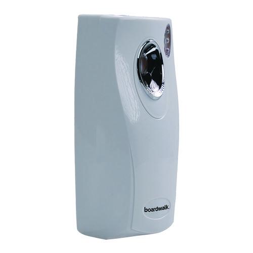 Classic Metered Air Freshener Dispenser, 4" x 3" x 9.5", White. Picture 1
