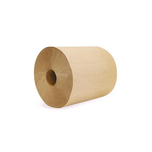 Boardwalk Green Universal Roll Towels, 1-Ply, 8" x 800 ft, Natural, 6 Rolls/Carton. Picture 2