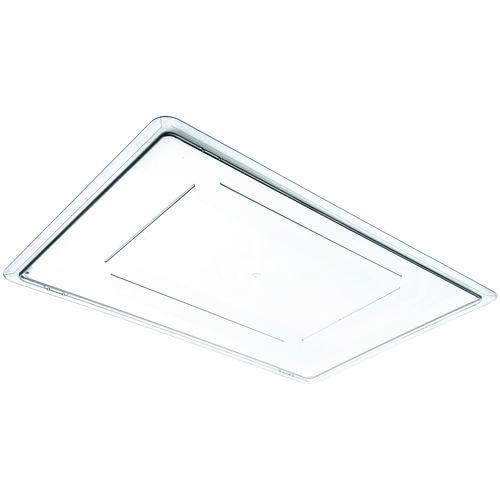 StorPlus Polycarbonate Food Storage Container Lid, 18 x 26 x 1.28, Clear, Plastic. Picture 2
