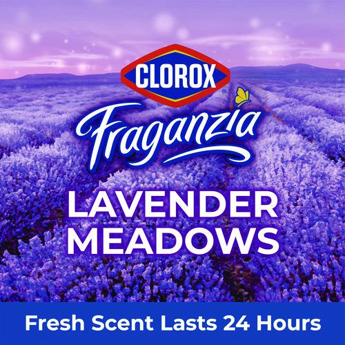 CloroxPro Fraganzia Multi-Purpose Cleaner Concentrate, Lavender Meadows Scent, 175 oz Bottle, 3/Carton. Picture 7