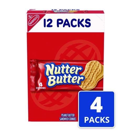 Nutter Butter Cookies, 1.9 oz Pack, 48 Packs/Carton. Picture 3