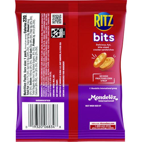 Ritz Bits, Cheese, 1.5 oz Packs, 60/Carton. Picture 3