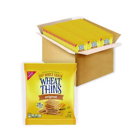 Wheat Thins Crackers, Original, 1.75 oz Bag, 72/Carton. Picture 1