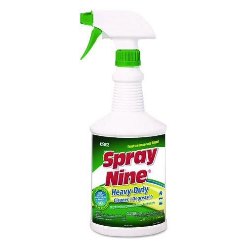 Heavy Duty Cleaner/Degreaser/Disinfectant, Citrus Scent, 32 oz, Trigger Spray Bottle, 12/Carton. Picture 2