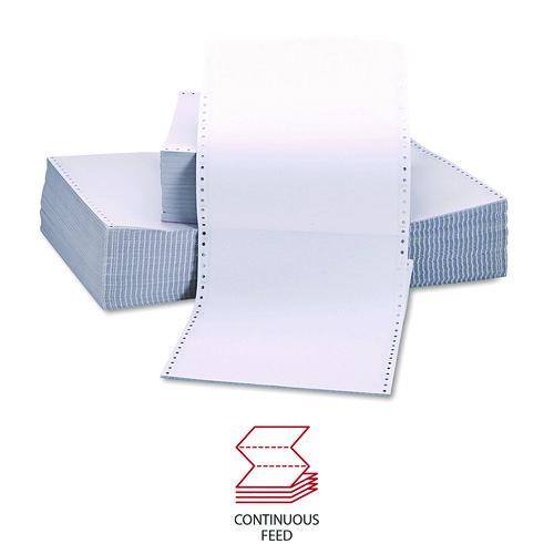 Printout Paper, 2-Part, 15 lb Bond Weight, 9.5 x 11, White, 1,650/Carton. Picture 4