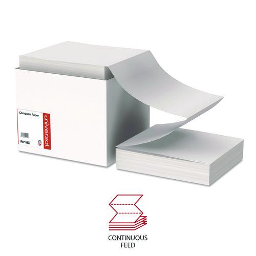 Printout Paper, 1-Part, 20 lb Bond Weight, 9.5 x 11, White, 2,300/Carton. Picture 2