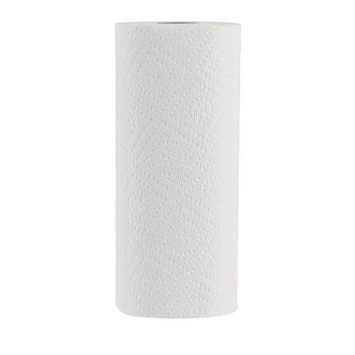 Premium Kitchen Roll Towels, 2-Ply, 11 x 6, White, 110/Roll, 12 Rolls/Carton. Picture 10