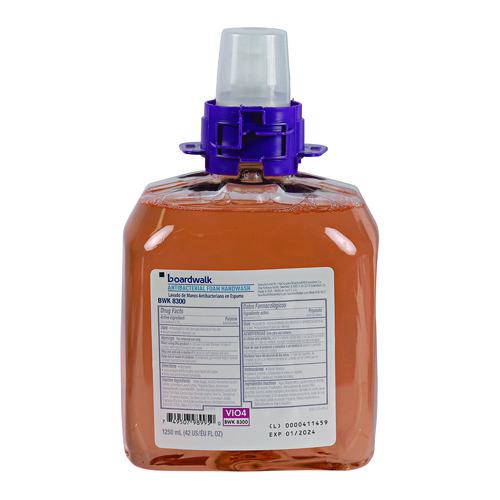 Foam Antibacterial Handwash, Fruity, 1,250 mL Refill, 4/Carton. Picture 2