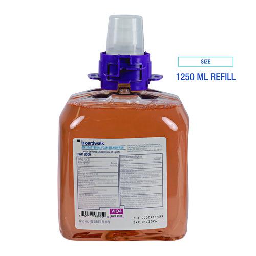 Foam Antibacterial Handwash, Fruity, 1,250 mL Refill, 4/Carton. Picture 4