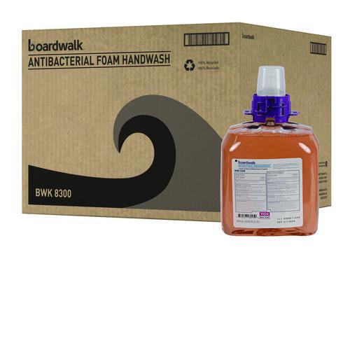 Foam Antibacterial Handwash, Fruity, 1,250 mL Refill, 4/Carton. Picture 1