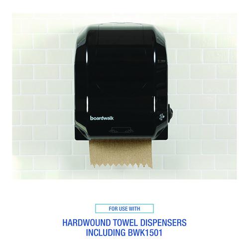 Hardwound Paper Towels, Nonperforated, 1-Ply, 8" x 800 ft, Natural, 6 Rolls/Carton. Picture 5