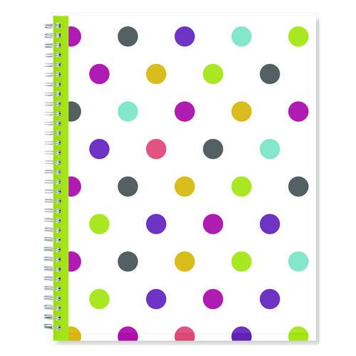 Teacher Dots CYO Cover Weekly/Monthly Lesson Planner, 2024 to 2025, Nine Classes, Multicolor Cover, (144) 11 x 8.5 Pages. Picture 2