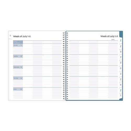 Teacher Dots CYO Cover Weekly/Monthly Lesson Planner, 2024 to 2025, Nine Classes, Multicolor Cover, (144) 11 x 8.5 Pages. Picture 3