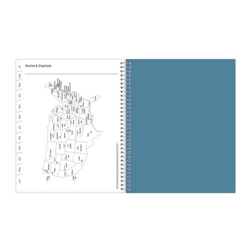Teacher Dots CYO Cover Weekly/Monthly Lesson Planner, 2024 to 2025, Nine Classes, Multicolor Cover, (144) 11 x 8.5 Pages. Picture 9