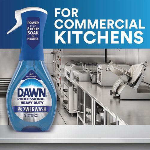 Heavy Duty Powerwash Commercial Dish Spray, 16 oz, 6 Pack: 1 Starter Kit Plus 5 Refills. Picture 7