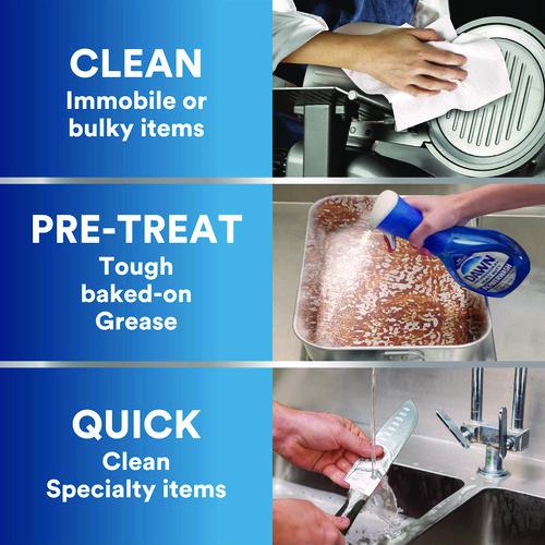 Heavy Duty Powerwash Commercial Dish Spray, 16 oz, 6 Pack: 1 Starter Kit Plus 5 Refills. Picture 9