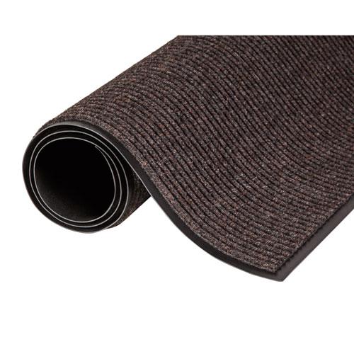 Needle Rib Wipe and Scrape Mat, Polypropylene, 36 x 120, Brown. Picture 3