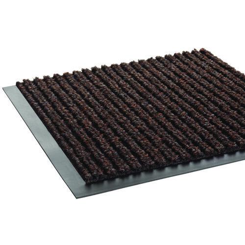 Needle Rib Wipe and Scrape Mat, Polypropylene, 36 x 120, Brown. Picture 4