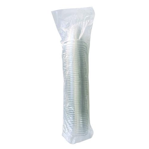 Clear Plastic Cold Cups, Squat, 9 oz, PET, 1,000/ Carton. Picture 3