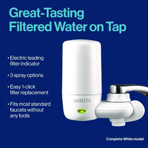 On Tap Faucet Water Filter System, White, 4/Carton. Picture 6