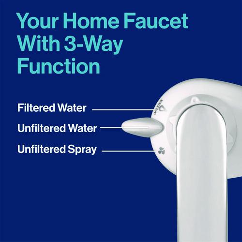 On Tap Faucet Water Filter System, White, 4/Carton. Picture 9