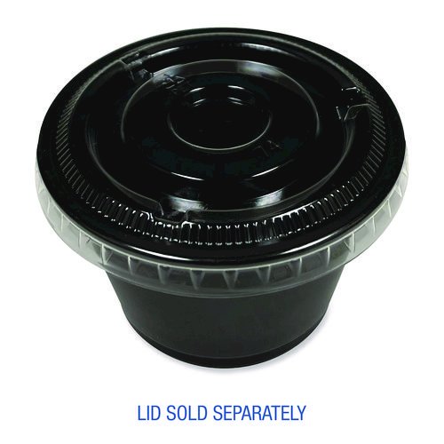 Souffle/Portion Cups, 4 oz, Black, 2,500/Carton. Picture 7