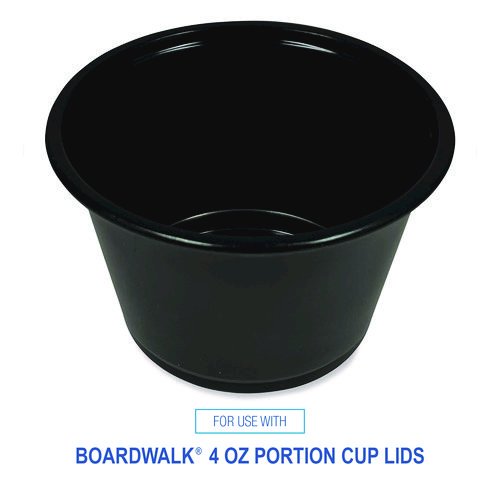 Souffle/Portion Cups, 4 oz, Black, 2,500/Carton. Picture 8