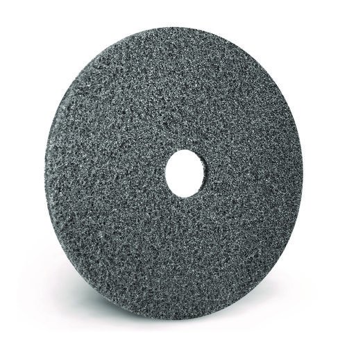 Black Diamond 800 Deep Cleaning Pad, 20" Diameter, 800 Grit, Black/Gray, 2/Carton. Picture 3