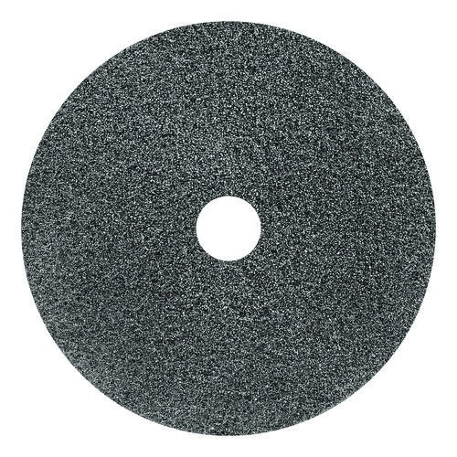 Black Diamond 800 Deep Cleaning Pad, 20" Diameter, 800 Grit, Black/Gray, 2/Carton. Picture 1