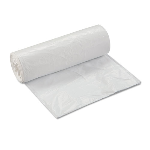 Low-Density Commercial Can Liners, Coreless Interleaved Roll, 30 gal, 0.7 mil, 30" x 36", White, 25 Bags/Roll, 8 Rolls/Carton. Picture 2