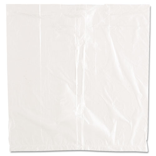 Ice Bucket Liner Bags, 3 qt, 0.24 mil, 12" x 12", Clear, 1,000/Carton. Picture 2