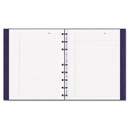 MiracleBind Notebook, 1 Subject, Medium/College Rule, Purple Cover, 9.25 x 7.25, 75 Sheets. Picture 2