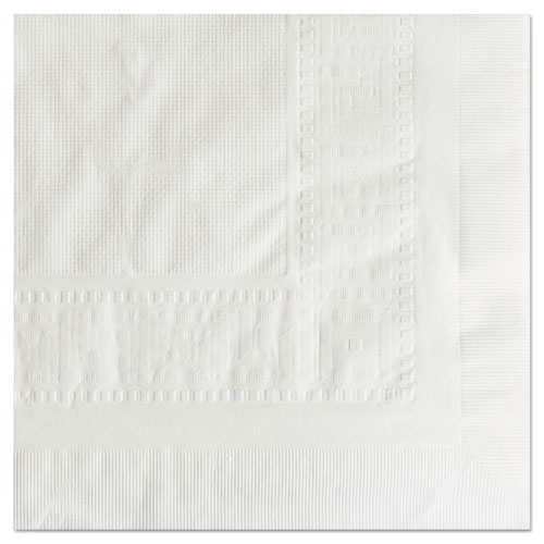 Cellutex Table Covers, Tissue/Polylined, 54" x 108", White, 25/Carton. The main picture.